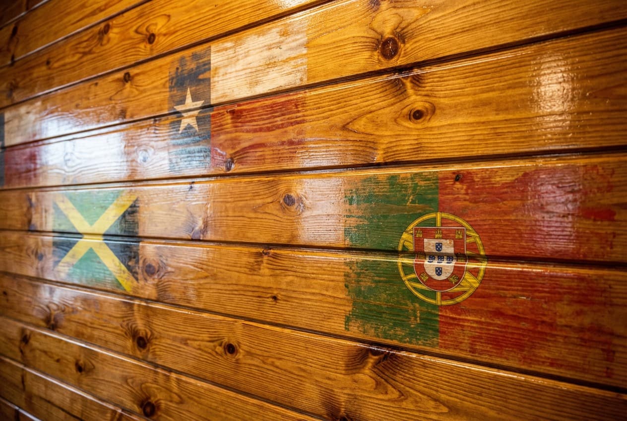 Nico's Smokehouse BBQ restaurant rustic wooden interior, Canggu, Bali